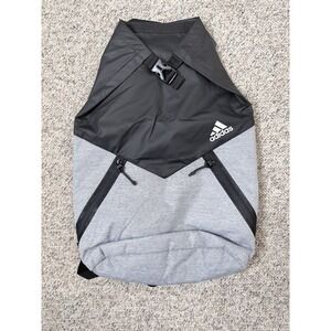 Adidas ID Pack Sackpack Backpack Onix Black School College Travel Bag NWT$38